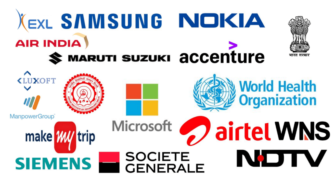Logos of government, enterprise, and educational organizations served by Smart Chip Tree