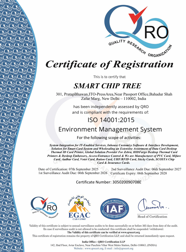 ISO Certificate